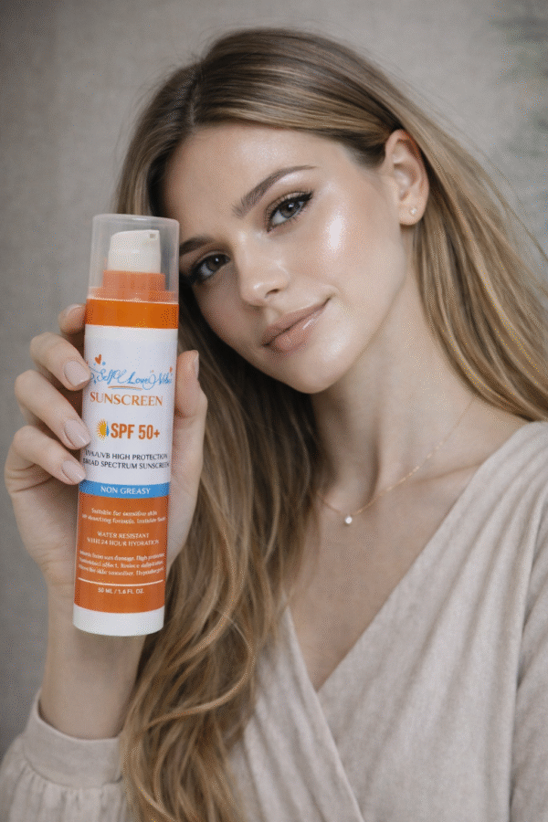 Self Love Vibes sunscreen