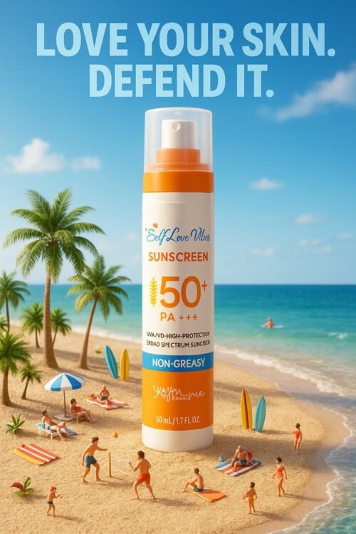SelfLove Vibes sunscreen +SPF50 50 ml