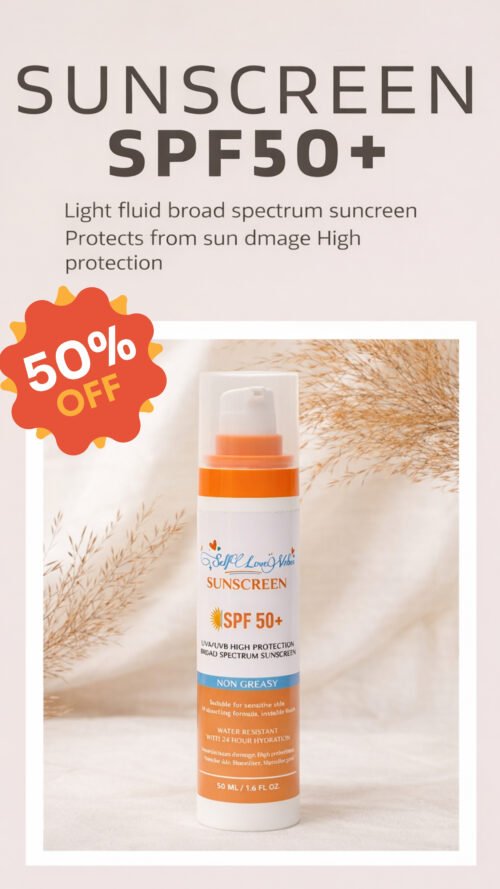 sunscreen Self Love Vibes sunscreen