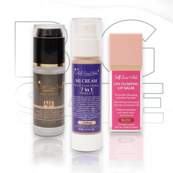 3 Products (Lib palm - hair serum - BB Cream)